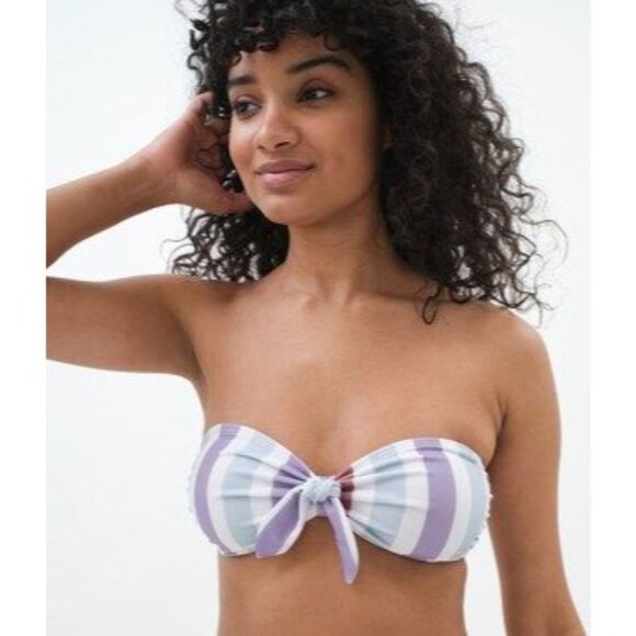 Brand New Aeropostale Striped Bikini Set, Top size small, Bottom medium - Picture 2 of 11